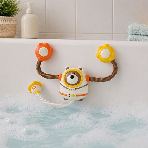 Water toy Cosmonaut Teddy Bear A friend for every bath