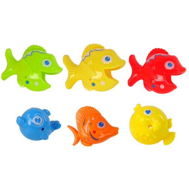 Didelis žvejybos rinkinys su meškere Let s Go Fishing ! 11 elementų 6