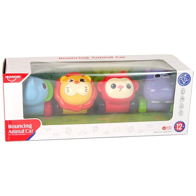 Spalvotų transporto priemonių su kamuoliais rinkinys 12