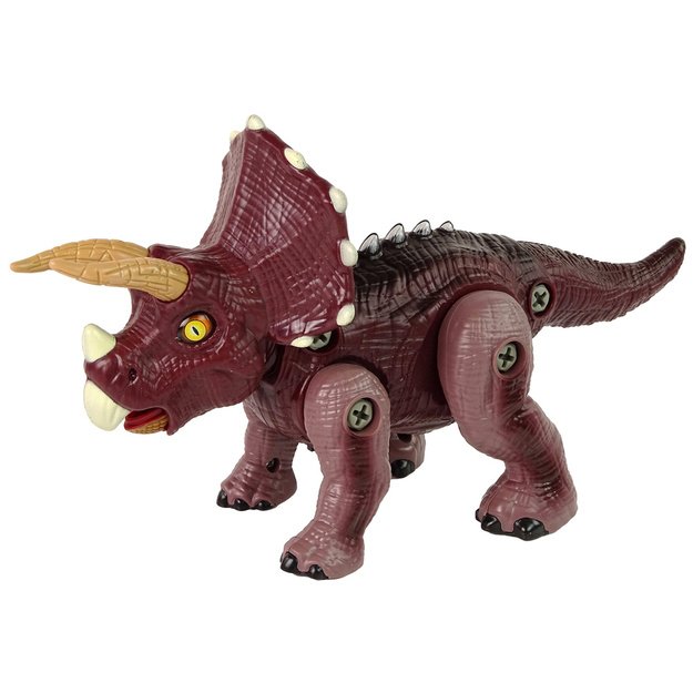 Besisukantis dinozauras su grąžtu Plastikinis 6