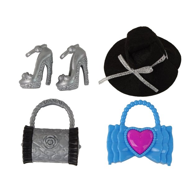 Kūdikių lėlės Emily priedai Nuimamos suknelės 2