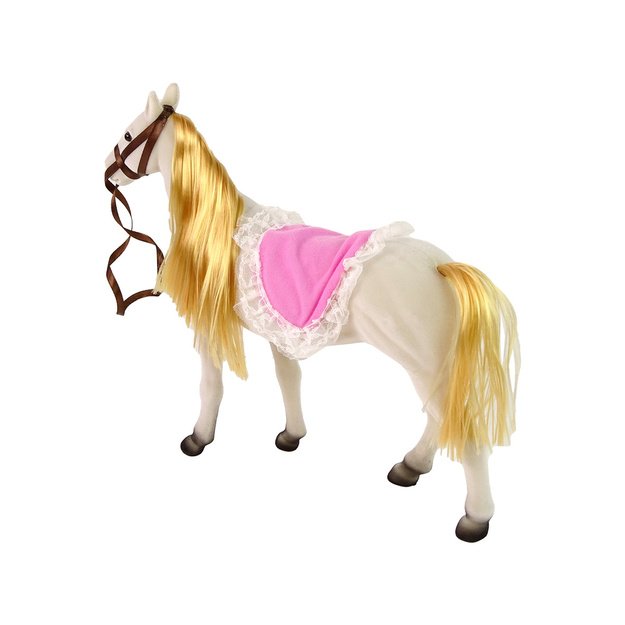 Princesės lėlė su baltojo ponio figūrėlėmis Priedai. 2