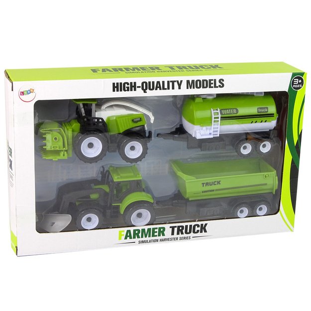 Žemės ūkio transporto priemonių rinkinys – traktorius ir kombainas 4