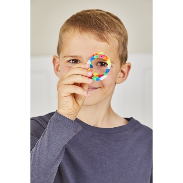 Plus Plus konstruktorius, neoninių spalvų, 600 det. 2