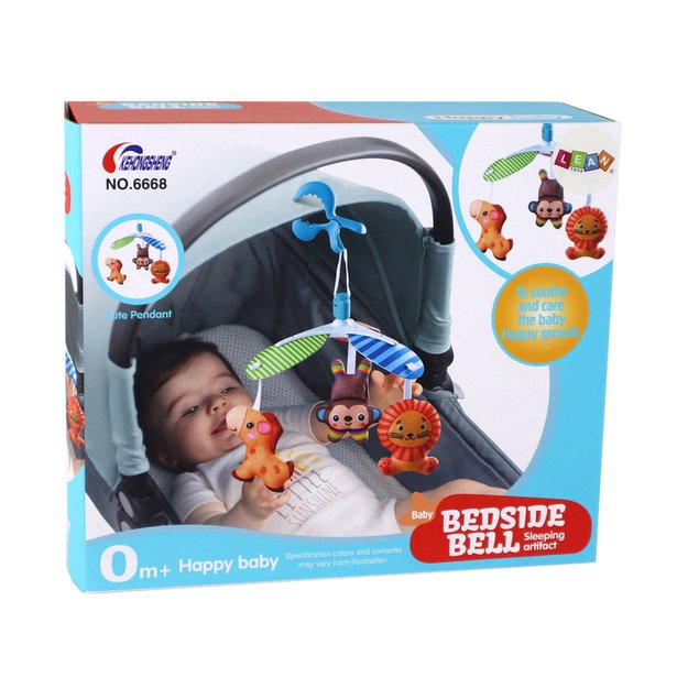 Vaikų mobilusis gyvūnų klipas nešiojamasis 3