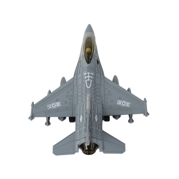 Model of a Friction Driven Airplane, navy blue or gray