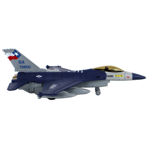 Model of a Friction Driven Airplane, navy blue or gray