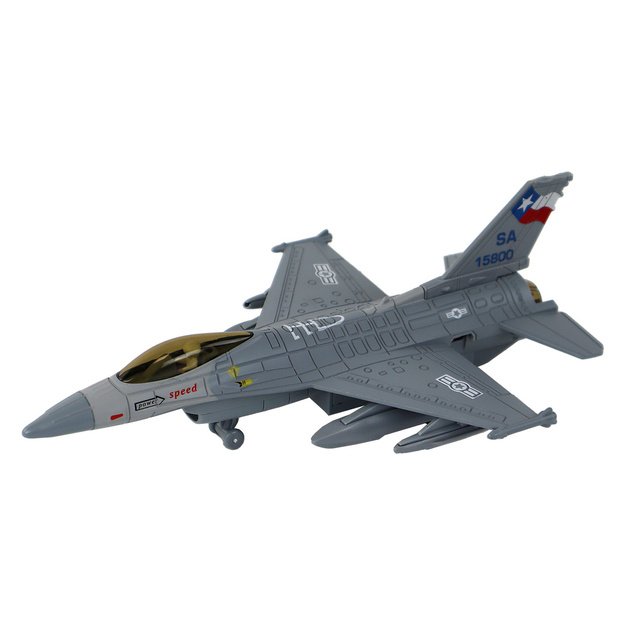 Model of a Friction Driven Airplane, navy blue or gray
