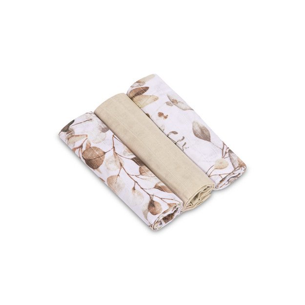 MUSLIN DIAPER 3-PACK 60X80 EG-0005