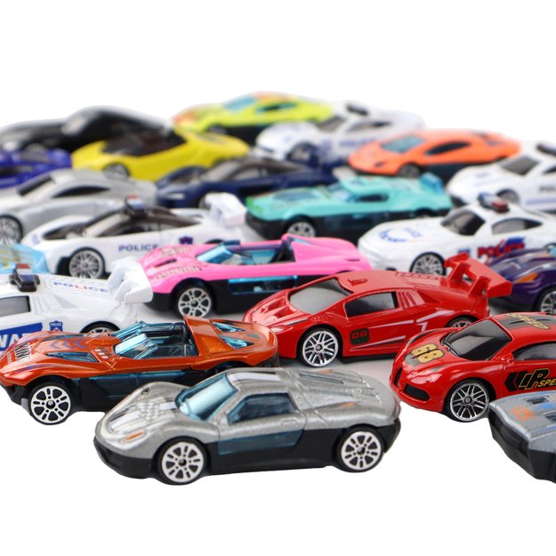 Aliumininių spyruoklių rinkinys 30 vienetų dėžėje, skirtas policijos sportiniams automobiliams 5