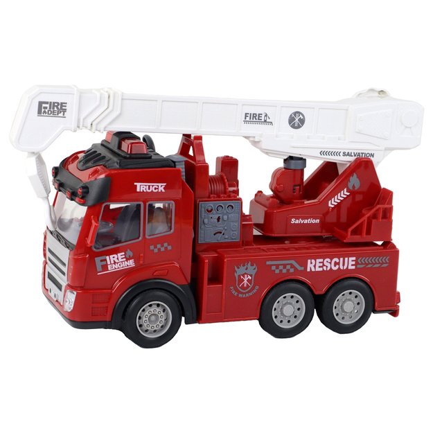 Ugniagesių departamentas su krano nuotolinio valdymo modeliu 6