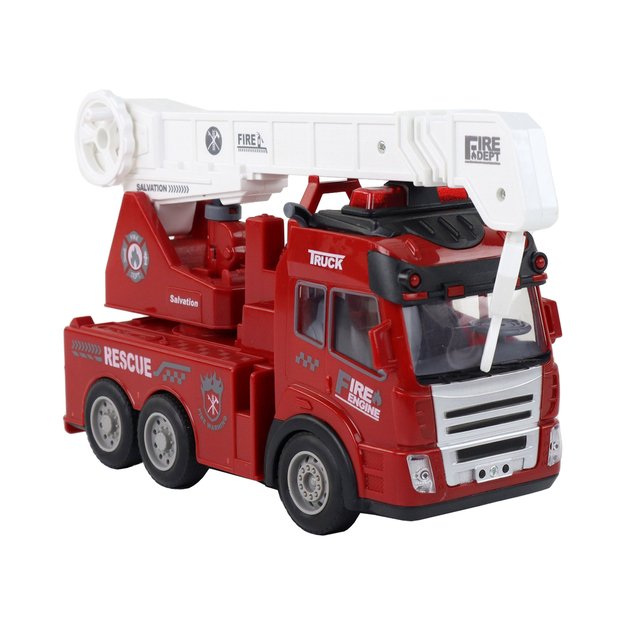 Ugniagesių departamentas su krano nuotolinio valdymo modeliu 8