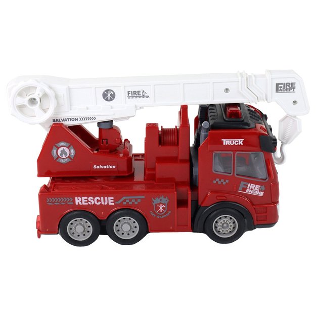 Ugniagesių departamentas su krano nuotolinio valdymo modeliu 4