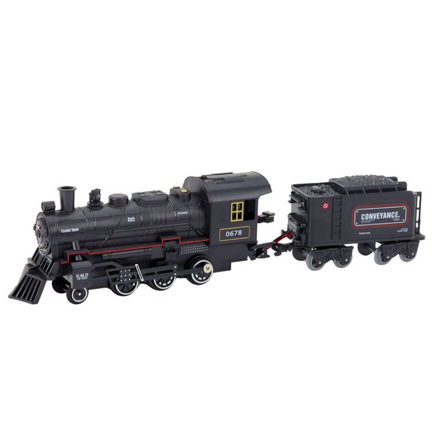 Classic Electric Train Remote Controlled Lights Sounds Smoke 1