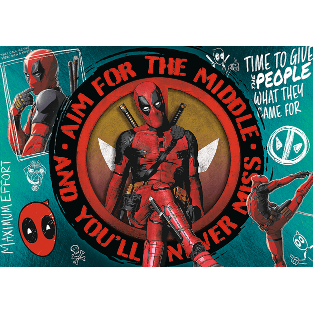Puzzle - 1000 Premium Plus - Deadpool Trefl - 10835