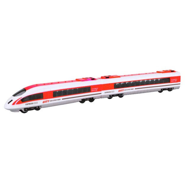 Remote Controlled Passenger Train RC Lights Red 65 cm 1