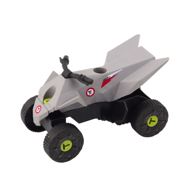 Šiuolaikinio automobilio su keturračiu rinkinys 