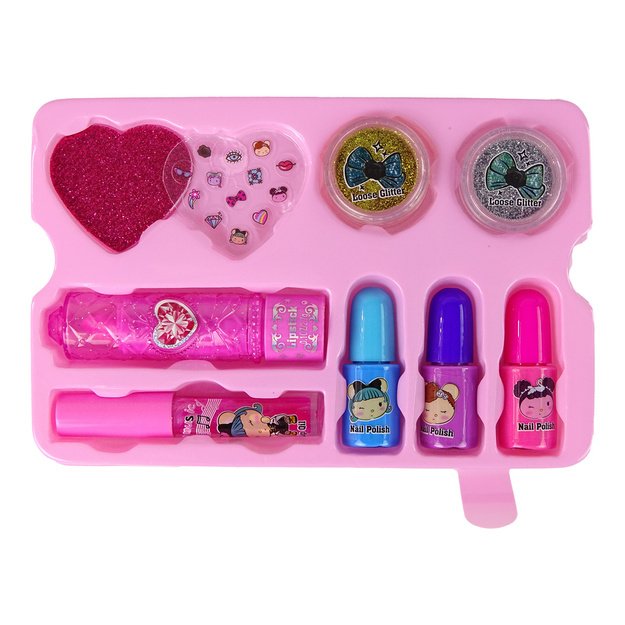Children s Cosmetics Set in Gift Box Pink