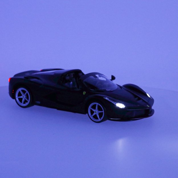 Rastar 75800 Ferrari LaFerrari Aperta 1:14 nuotolinio valdymo automobilis juodas 8