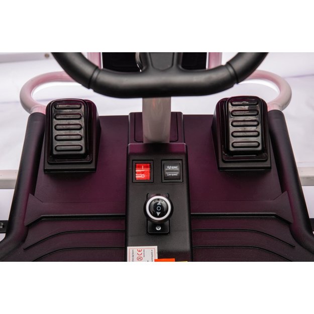 Akumuliatorius automobiliniam vežimėliui A8812 Pink 24V 32