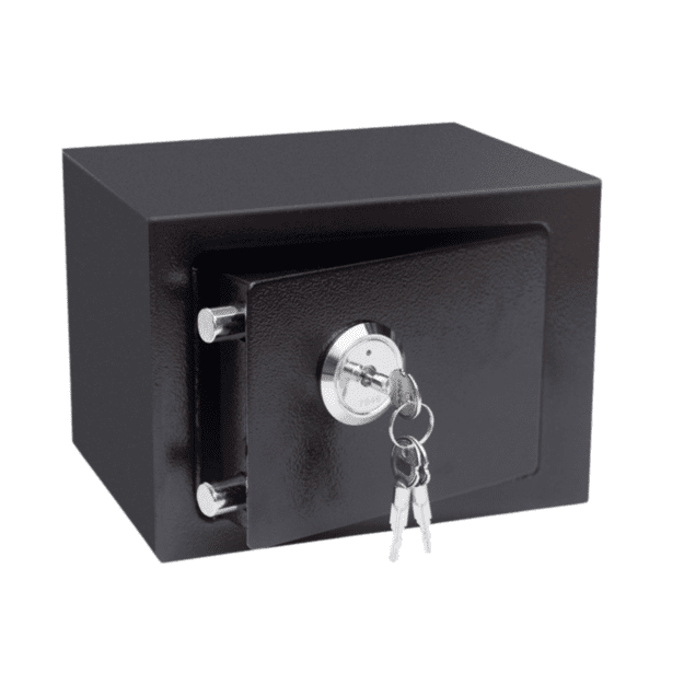 Home Key Safe Steel Black 23x17x17cm