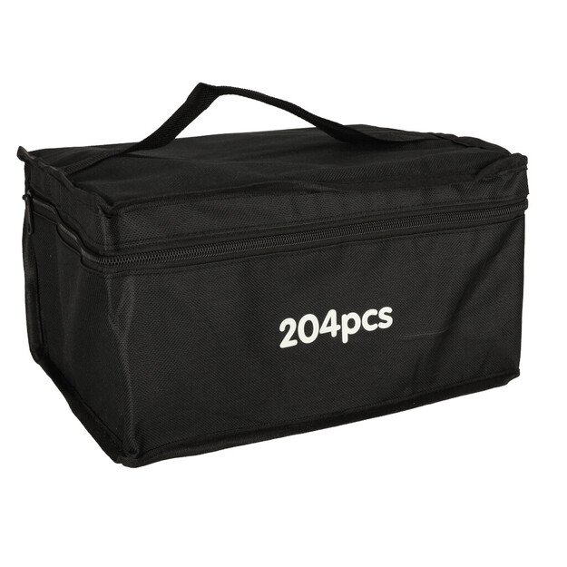 Dvipusiai spalvoti flomasteriai su dėklu 204 vnt. 9