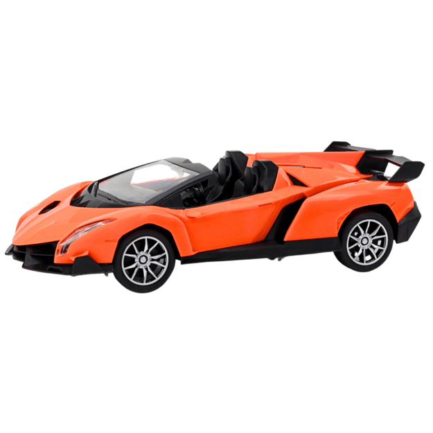 Automobilis Nuotoliniu būdu valdomas sportinis automobilis RC 1:16 Orange