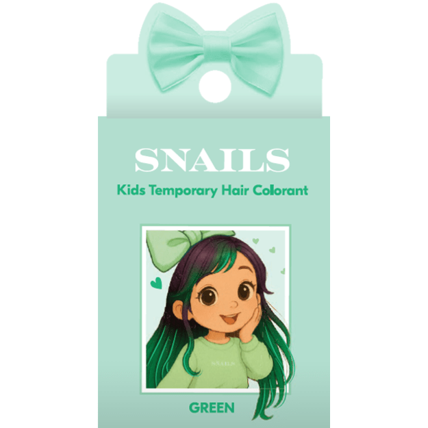 Snails hair chalk, green