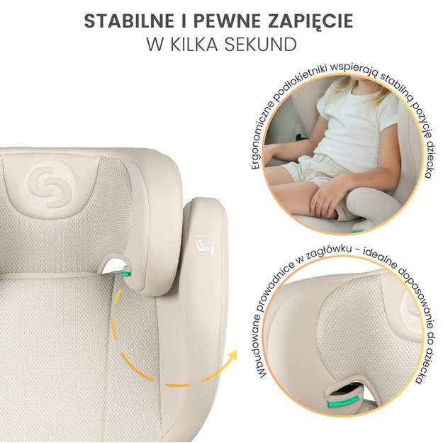 CAR SEAT BREEZY GREY (100-150cm) 13