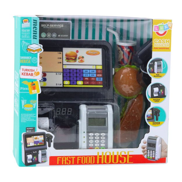 Self-service checkout terminal scanner lights sounds 4