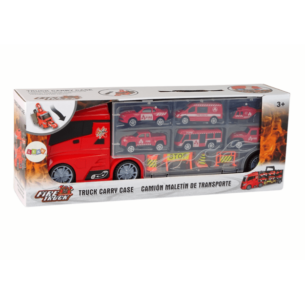 Fire Department Truck Tow Truck Toy Cars Set 3