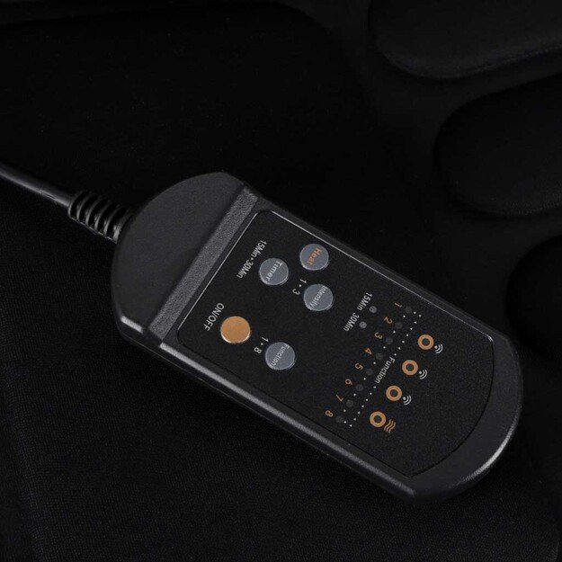 Nugaros masažuoklis &scaron;ildomasis masažinis kilimėlis automobilio sėdynei 3