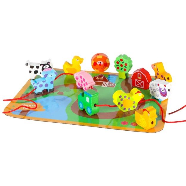 Mediniai blokai, skirti sriegimo lentos lentos ūkio gyvūnams 2