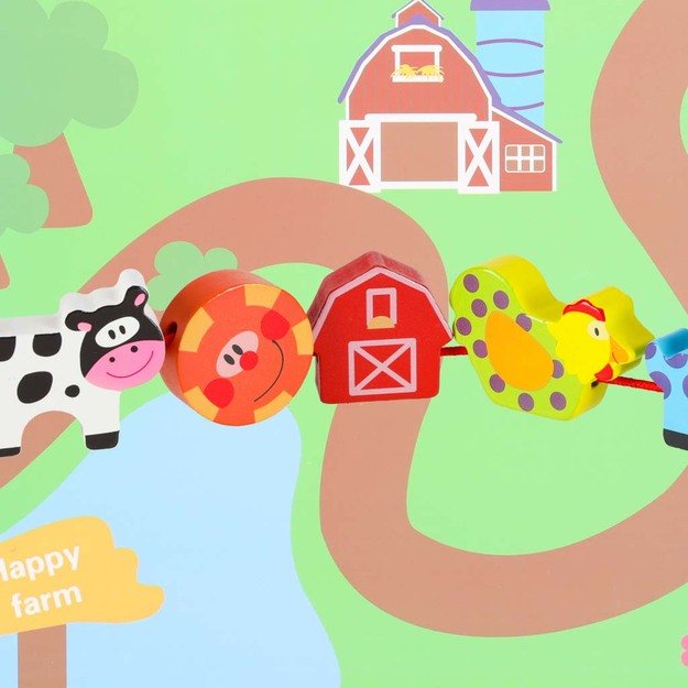 Mediniai blokai, skirti sriegimo lentos lentos ūkio gyvūnams 10