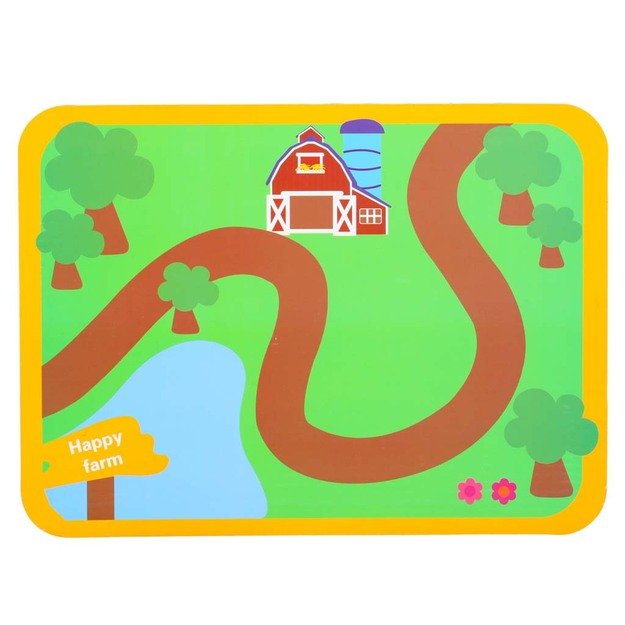 Mediniai blokai, skirti sriegimo lentos lentos ūkio gyvūnams 3