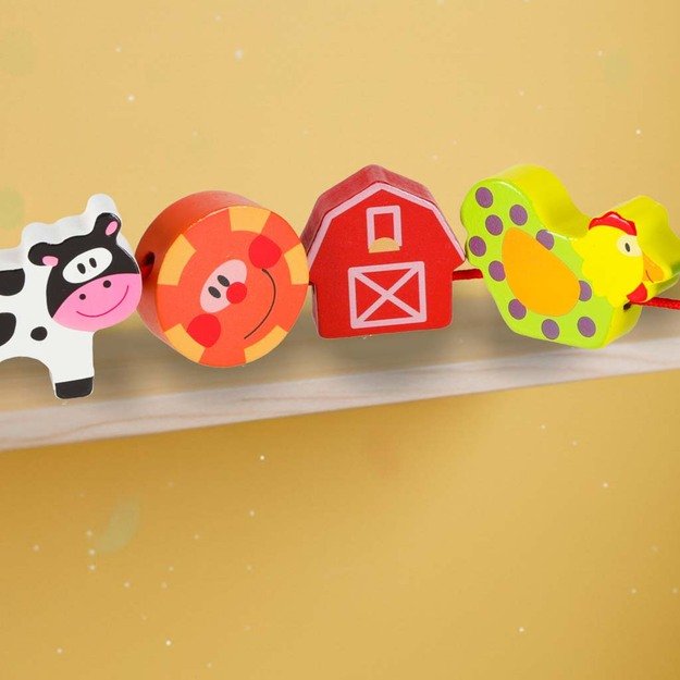 Mediniai blokai, skirti sriegimo lentos lentos ūkio gyvūnams 11