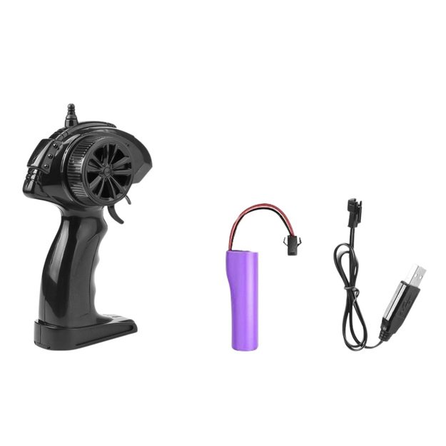 RAUDONAS 1:18 MASTELIO RC VISUREIGIS (IKI 20 KM/H) 5