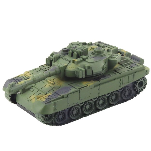 T90 Military Tank Remote Controlled RC Lights Sounds Green 1:18 1