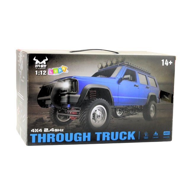 MN78 Remote Controlled Off-Road Vehicle RC 4x4 Drive Blue 1:12 4