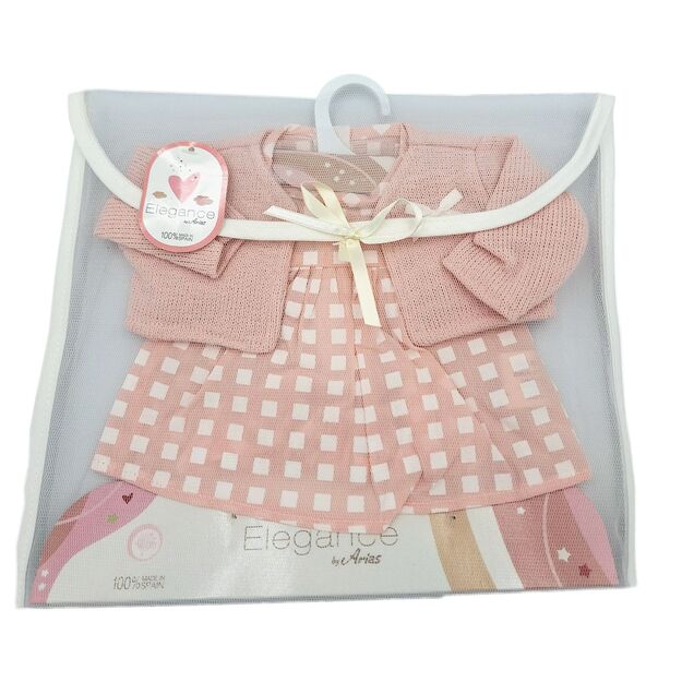 Arias lėlės kūdikio rūbeliai, 42 cm