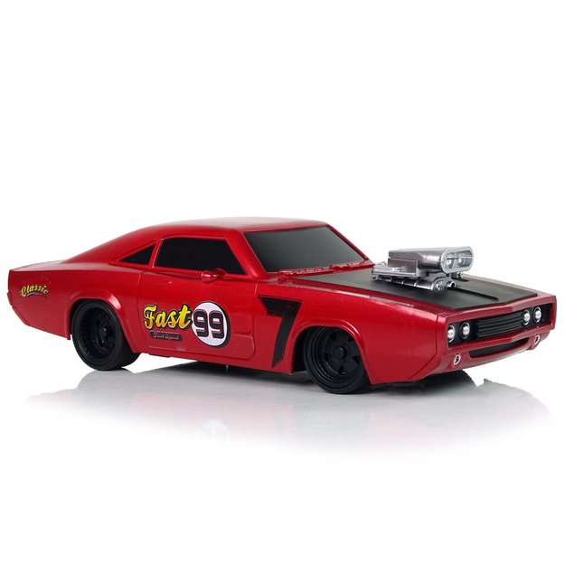 Nuotoliniu būdu valdomas sportinis automobilis R/C 1:20 raudonas 4