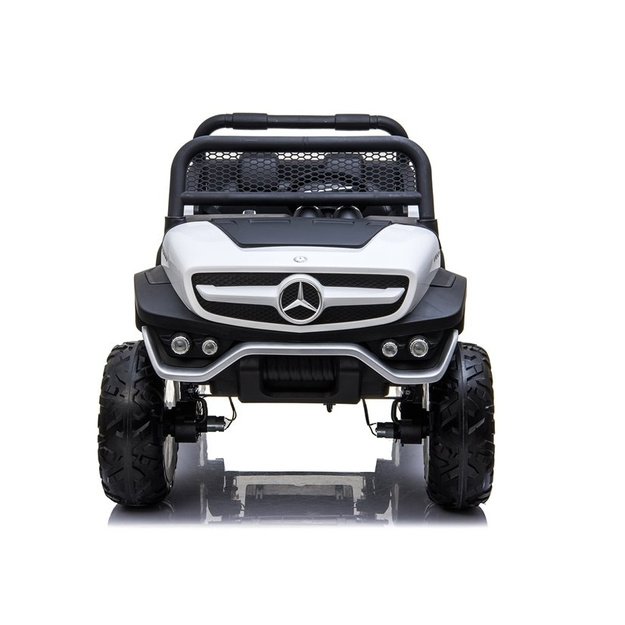 Mercedes Unimog Electric Ride On Car White 1