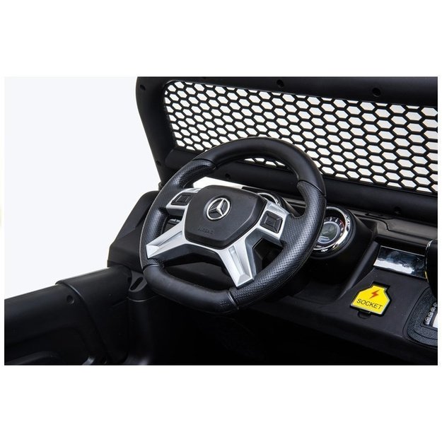 Mercedes Unimog Electric Ride On Car White 14