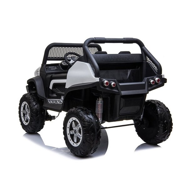 Mercedes Unimog Electric Ride On Car White 6