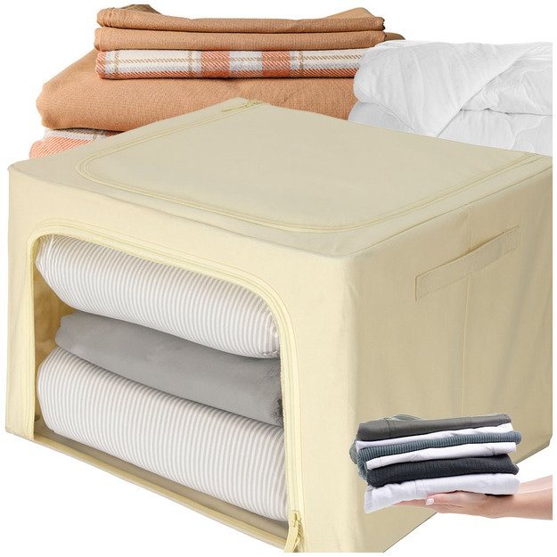 Patalynės organizavimo krepšys su laikymo lentyna 66L 1