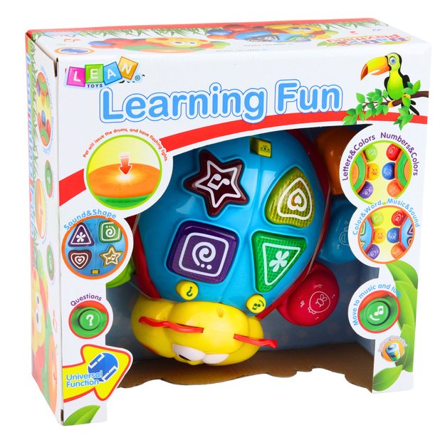 Interactive Ladybug Toy Running Bug Lights and Sounds 4