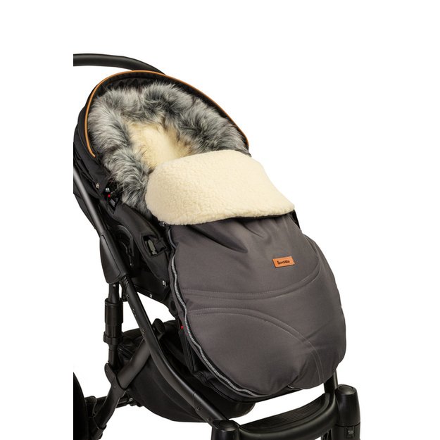 Eskimo Romper Bag – graphite/wool