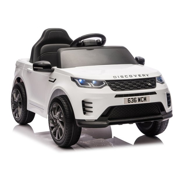 „Land Rover Discovery DLS-K06“ akumuliatorinė vairuojama transporto priemonė, balta