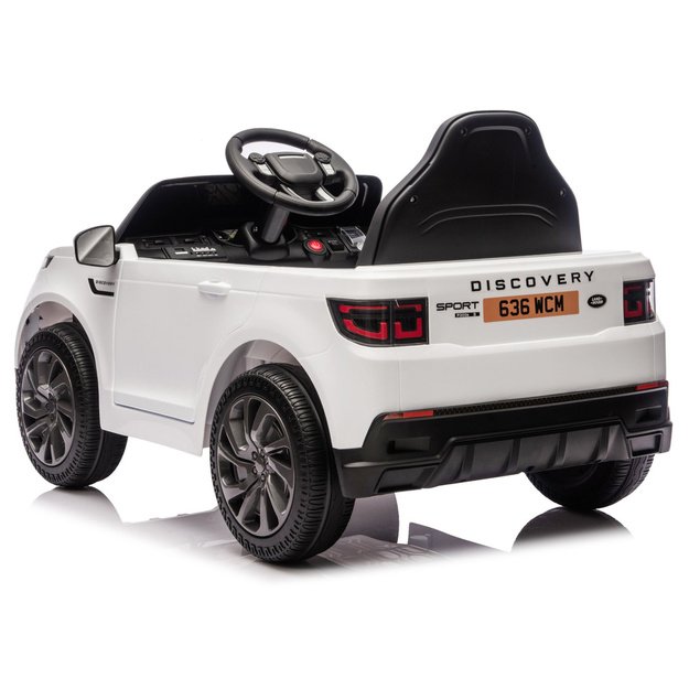 „Land Rover Discovery DLS-K06“ akumuliatorinė vairuojama transporto priemonė, balta 5