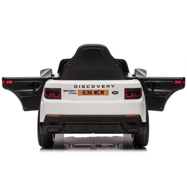 „Land Rover Discovery DLS-K06“ akumuliatorinė vairuojama transporto priemonė, balta 7